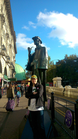 Sherlock Holmes statue, Marylebone Road