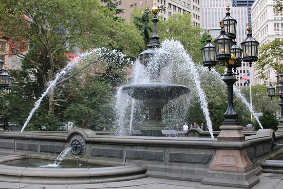 17 fountain @ City Hall Park