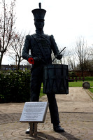 Thurmaston - statue in memory of William Lane [1]