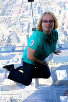 3 Ange on the Skydeck @ the Willis Tower