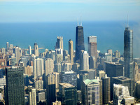 5 Chicago Skyline from the Willis Towerr